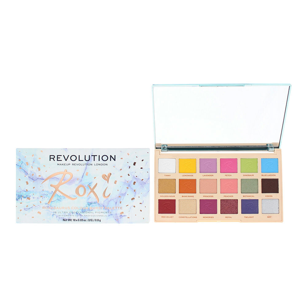 

Тени для век Eye Shadow Palette Revolution Make Up, цвет roxi roxxsaurus colour burst