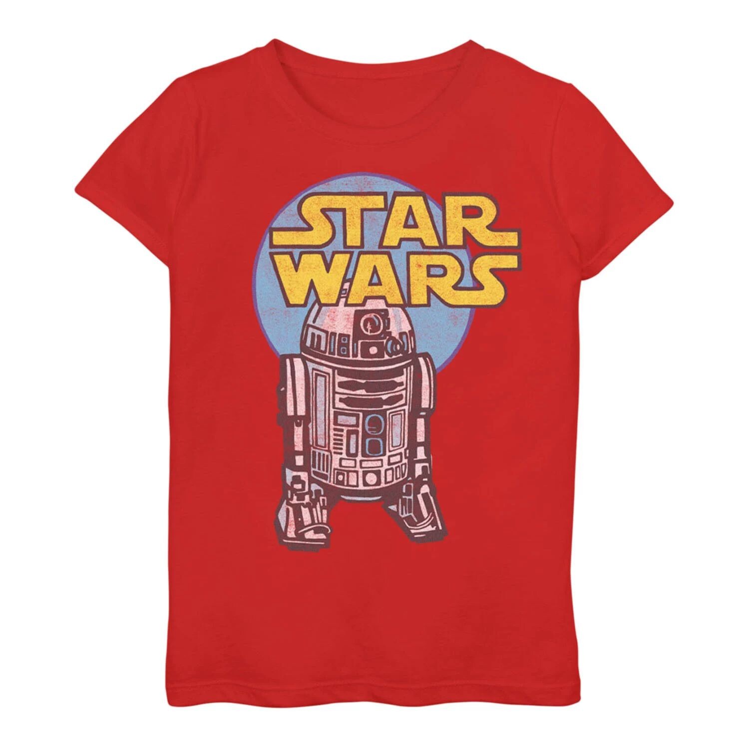 

Симпатичная футболка с плакатом R2-D2 для девочек 3–16 лет Licensed Character