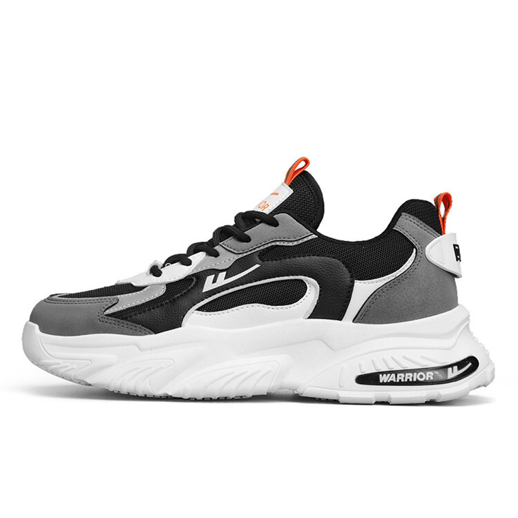 

Кроссовки WARRIOR Lifestyle Shoes Men Low-top White/Black/Gray, белый/черный