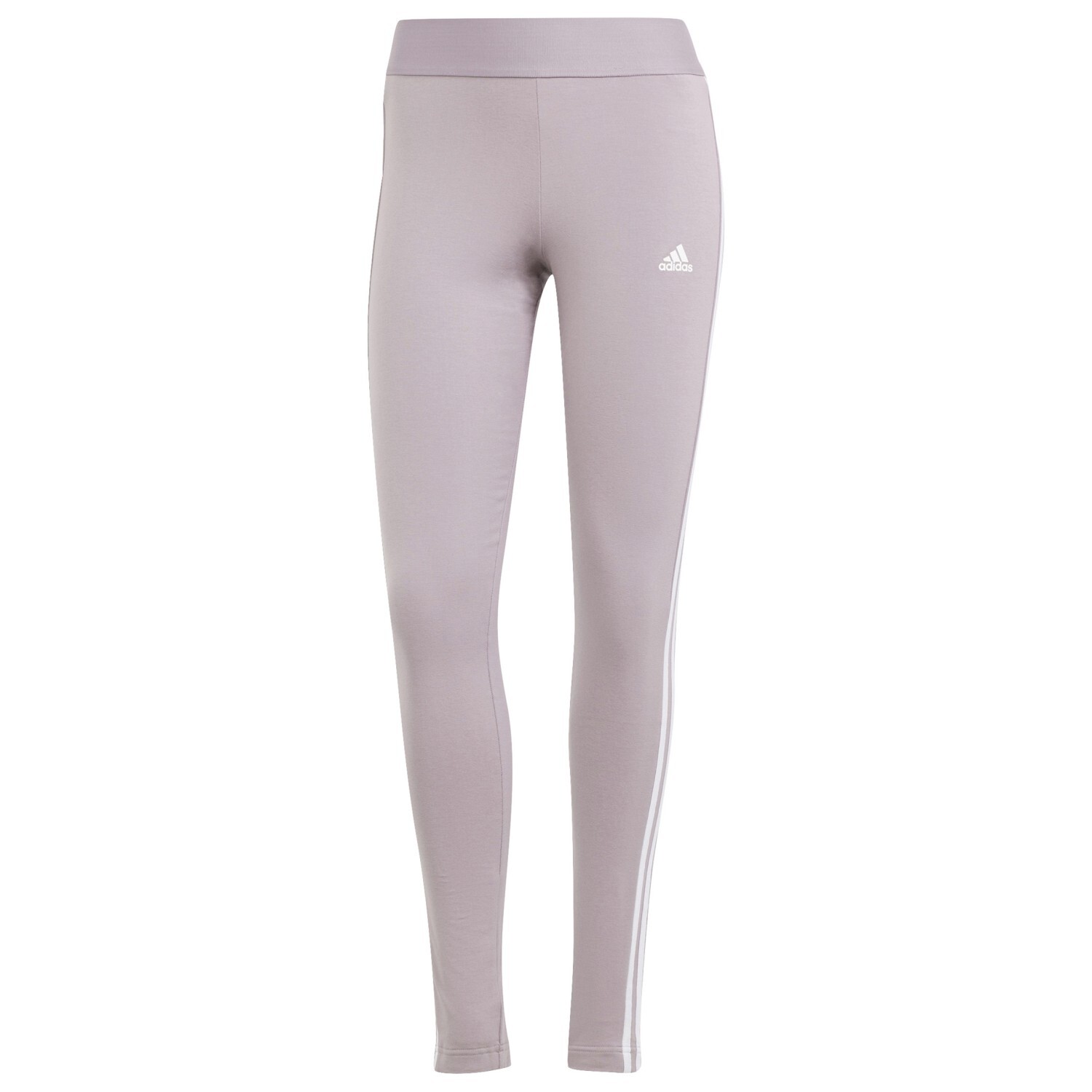 Леггинсы Adidas Women's 3 Stripes Leggins, цвет Preloved Fig/White