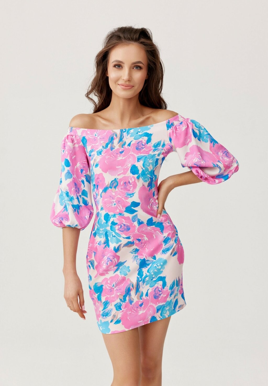

Летнее платье Roco Fashion, розовый