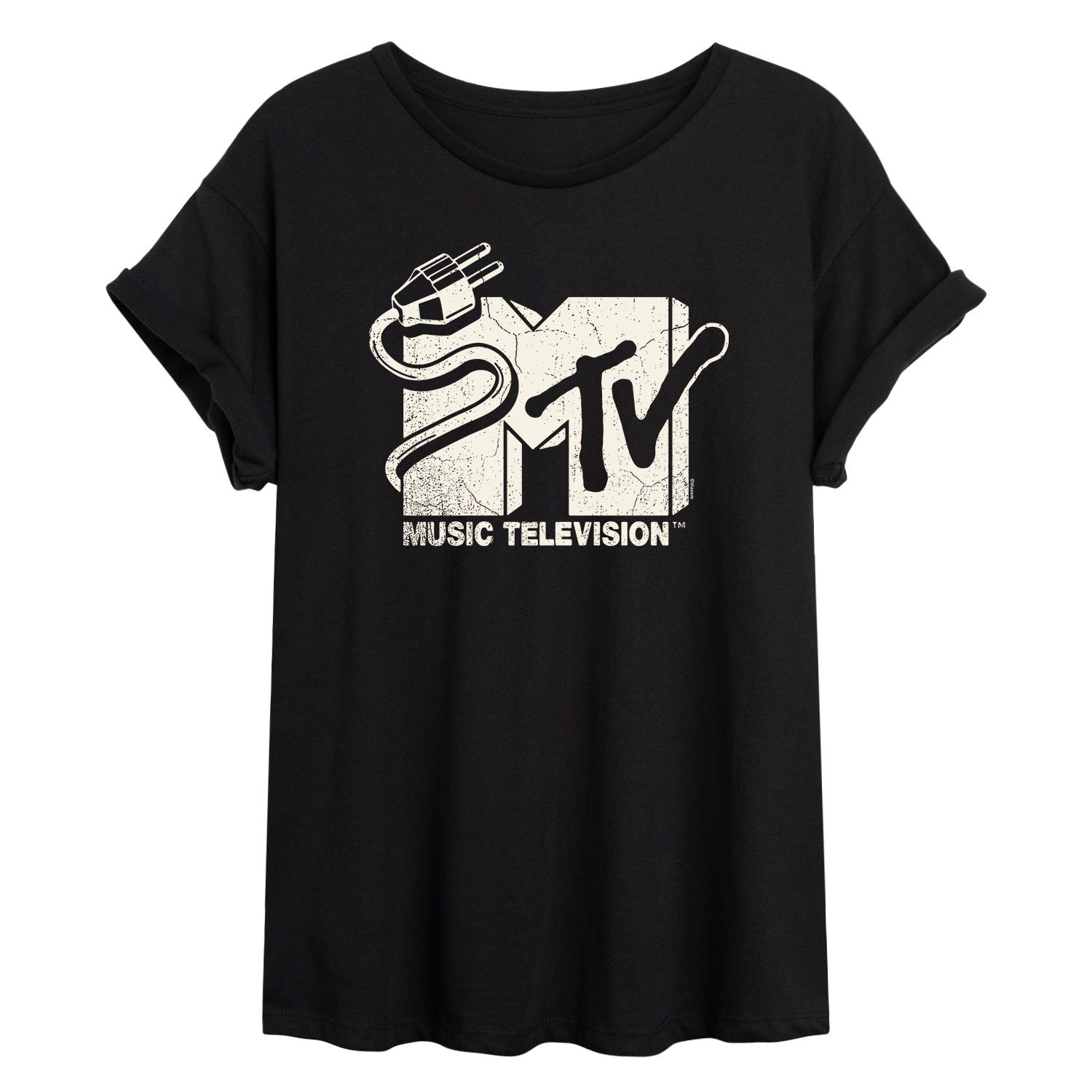 Крупная футболка с логотипом Juniors' MTV Unplugged Licensed Character raabe max mtv unplugged