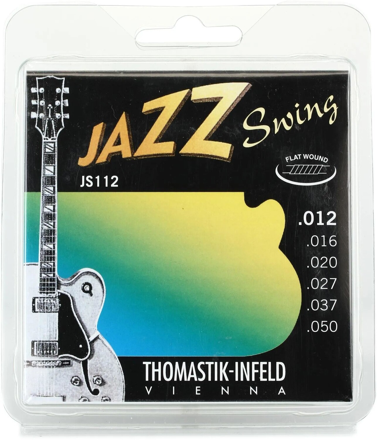 

Струны для электрогитары Thomastik-Infeld JS112 Jazz Swing с плоской намоткой — .012-.050, средние легкие