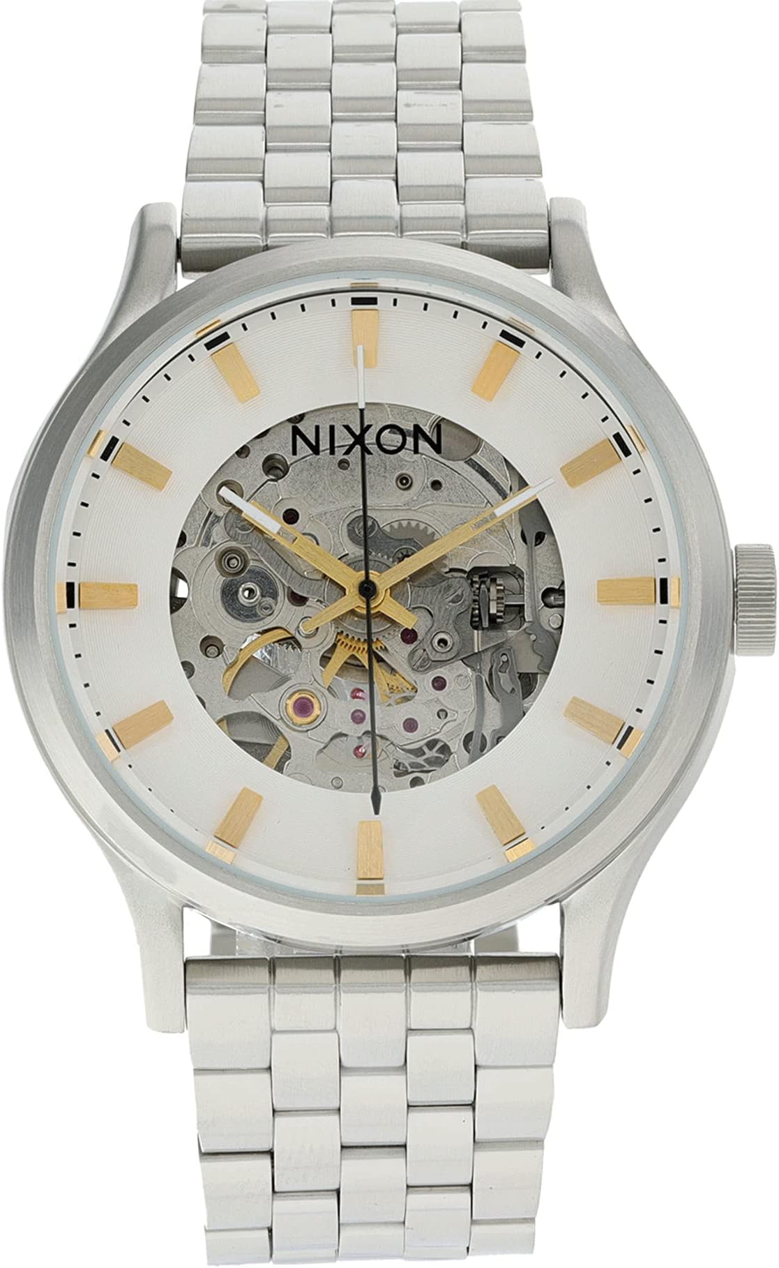 Часы Spectra Nixon, цвет White/Silver цена и фото