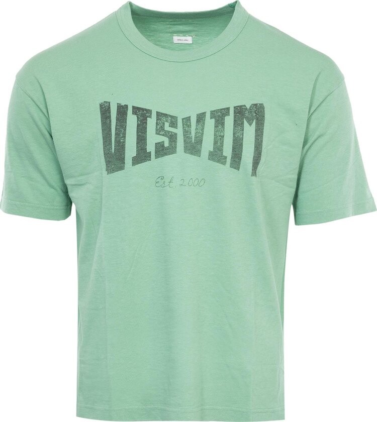 

Футболка Visvim Heritage Short-Sleeve 'Light Green', зеленый