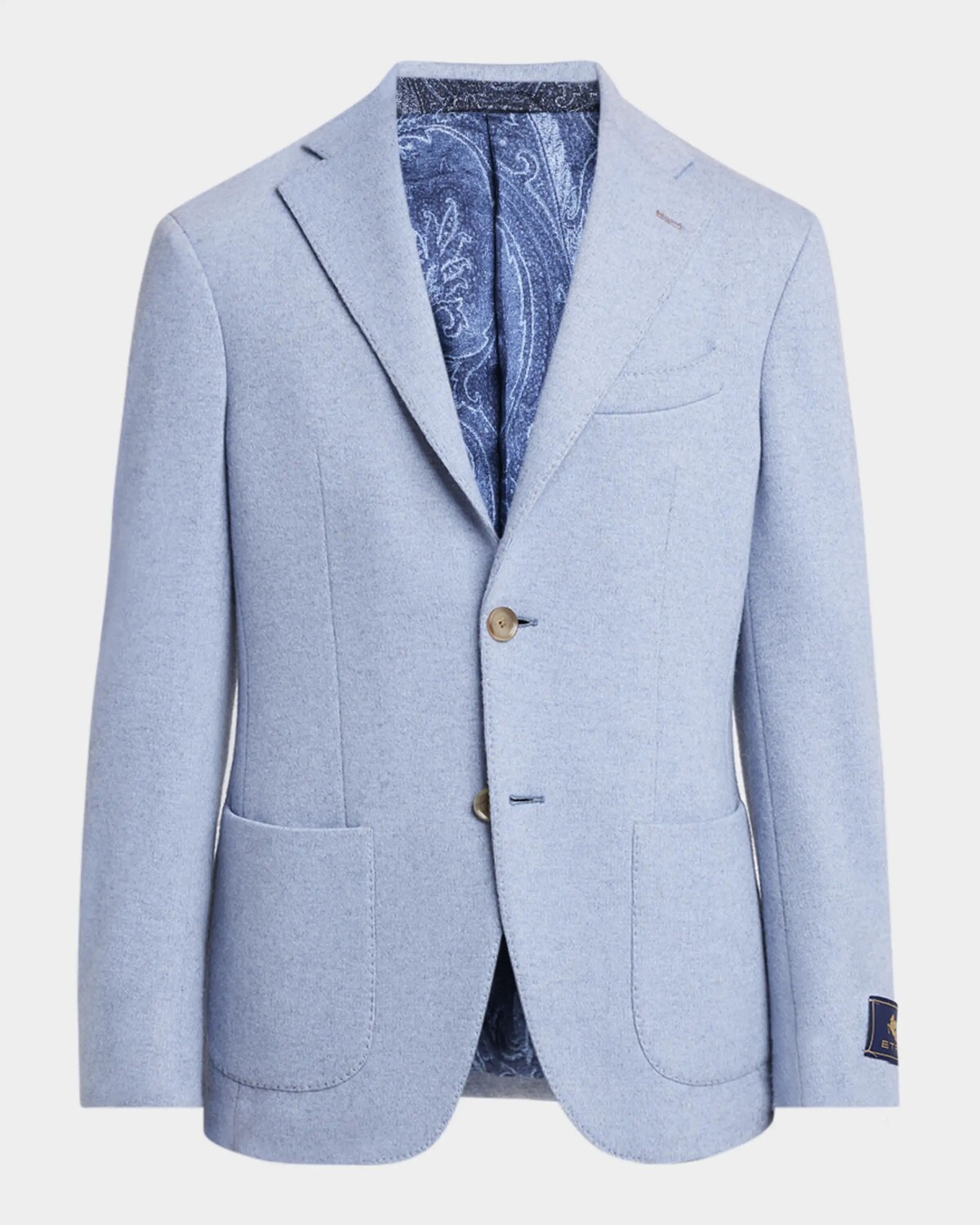 

Мужское спортивное пальто из кашемирового джерси Etro, цвет Med Navy
