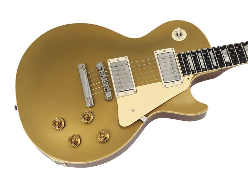 электрогитара les paul h h goldtop jet Электрогитара Gibson Custom Shop 1957 Les Paul Goldtop Reissue VOS Double Gold 2023