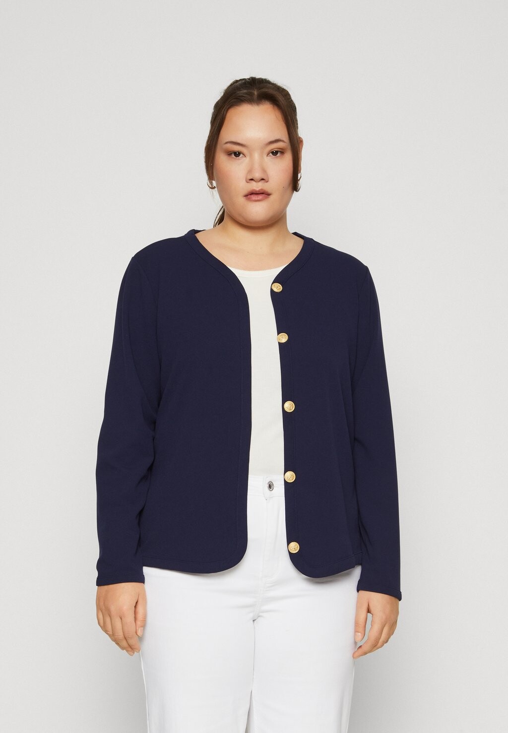 

Кардиган CARSANIA BUTTON CARDIGAN ONLY Carmakoma, цвет naval academy