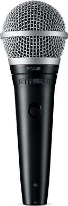Динамический вокальный микрофон Shure PGA48-XLR shure pga48 xlr вокальный микрофон с кабелем держателем и чехлом
