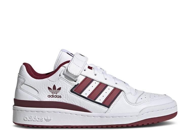 

Кроссовки Adidas FORUM LOW 'WHITE COLLEGIATE BURGUNDY', белый