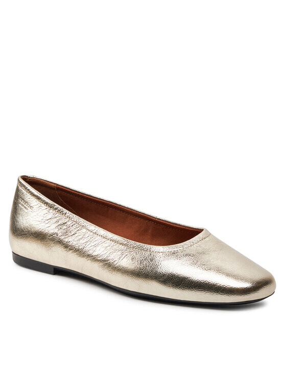 

Балетки золотого цвета Vagabond Shoemakers, желтый