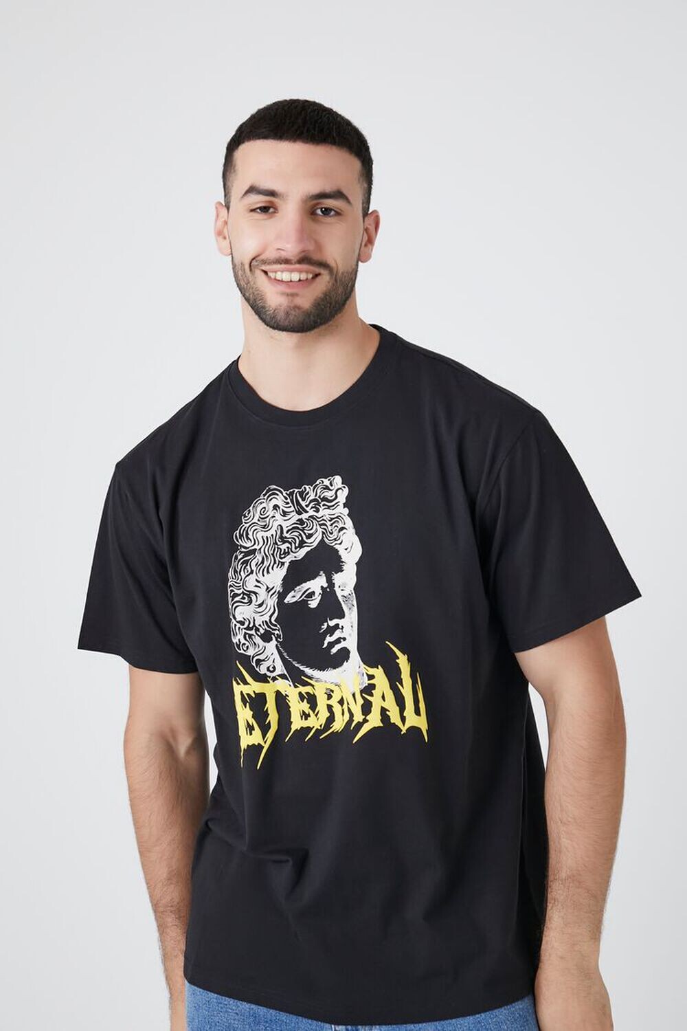 

Футболка Eternal Graphic Crew Forever 21, черный