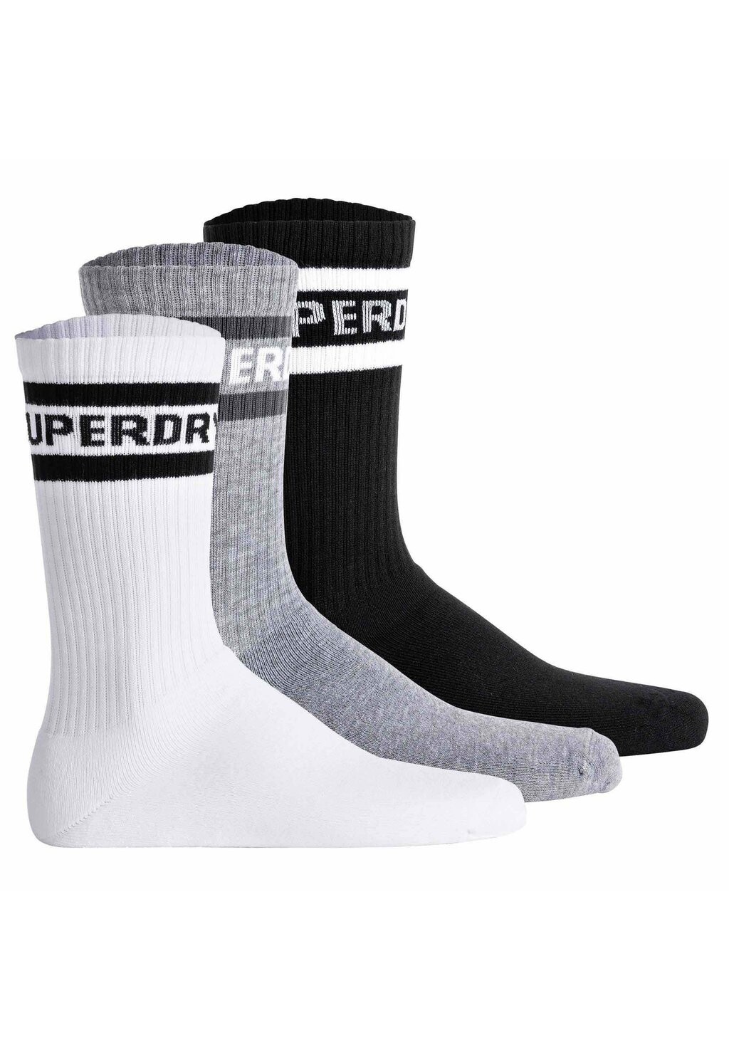 

Носки Superdry, schwarz grau weiß