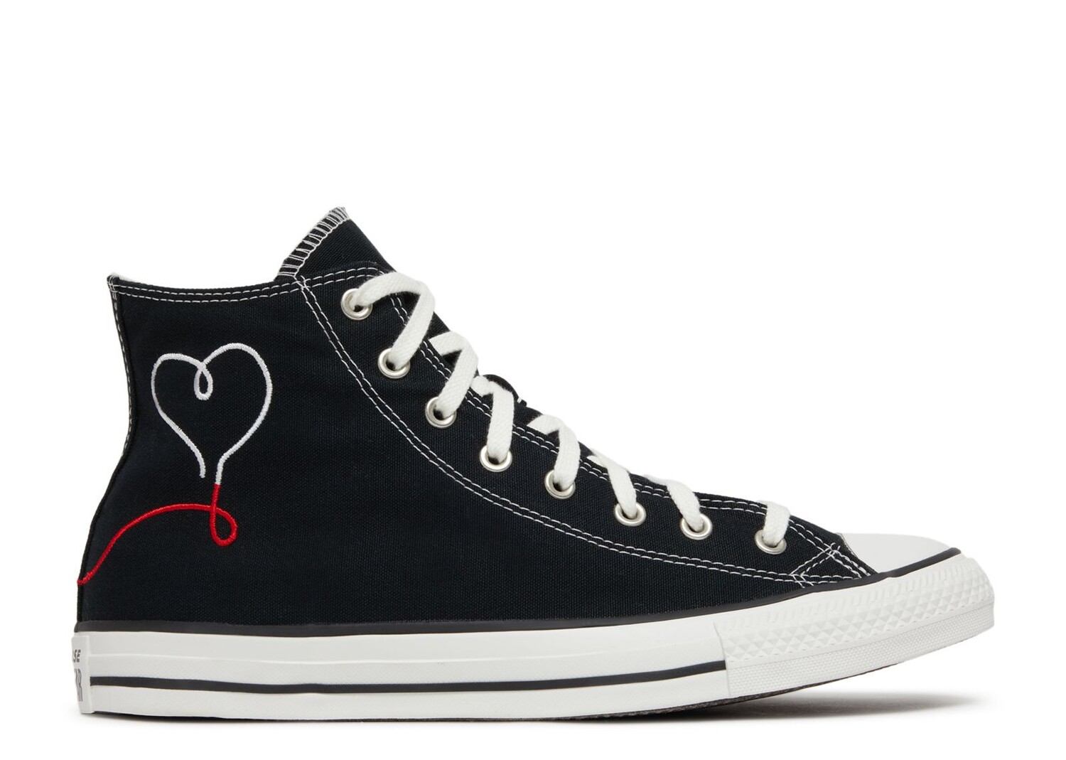 

Кроссовки Converse Chuck Taylor All Star High 'Made With Love - Black', черный
