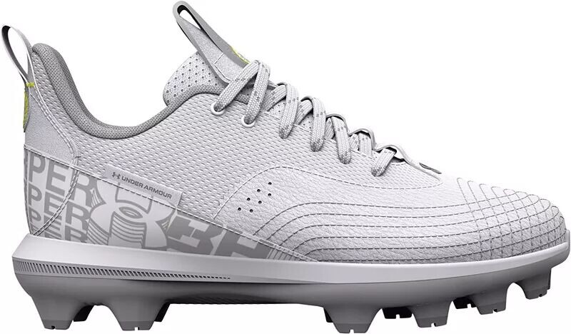 

Детские бейсбольные бутсы Under Armour Harper 7 из ТПУ, белый/серый