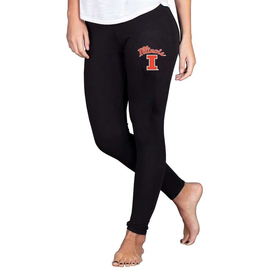 

Леггинсы Concepts Sport Illinois Fighting Illini, черный
