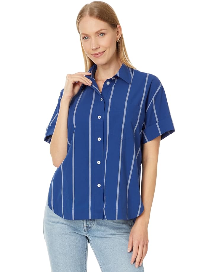 Рубашка Madewell Oversized Boxy Button-Up, цвет Pure Blue