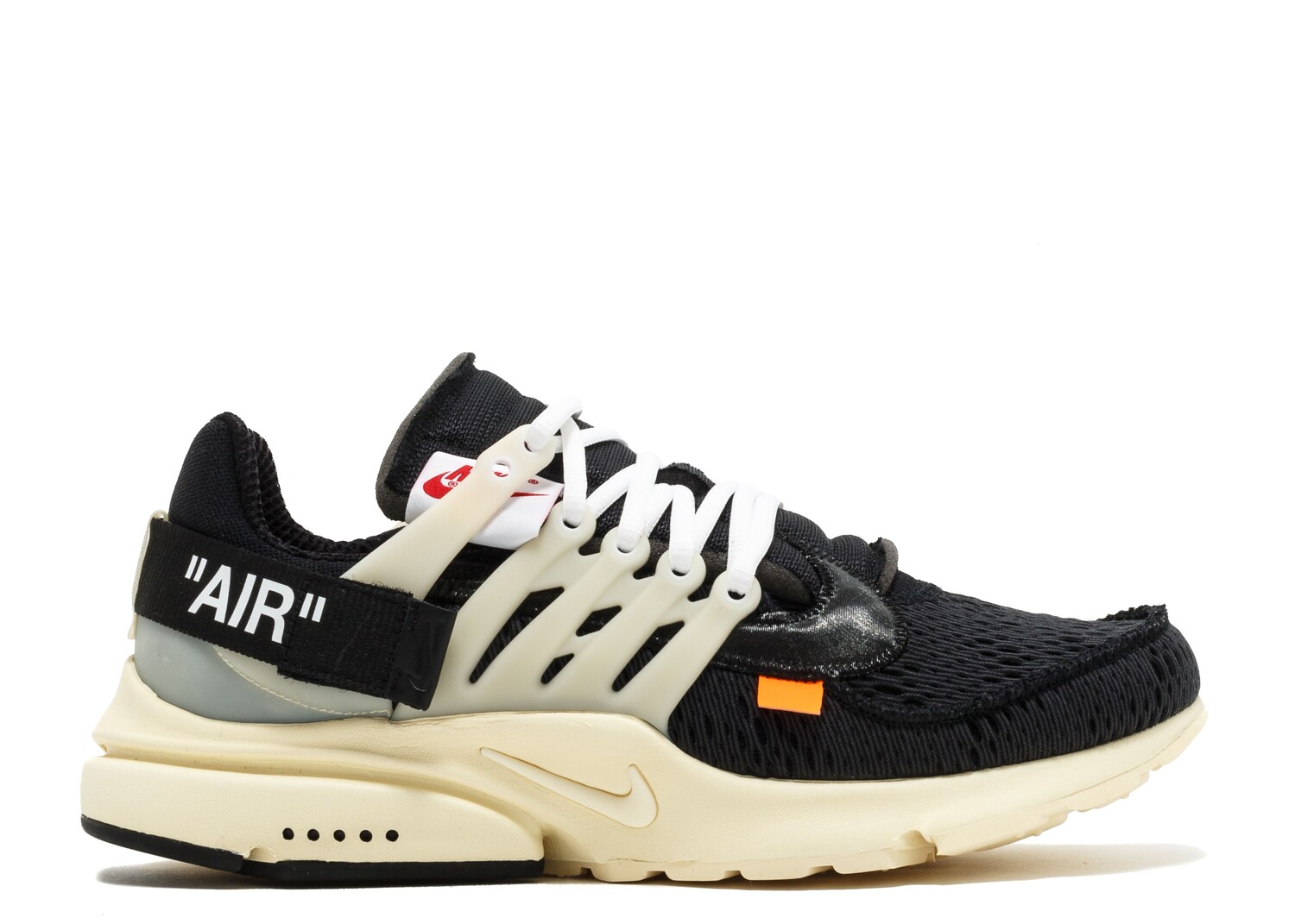 Кроссовки Nike Off-White X Air Presto 'The Ten', черный кроссовки nike air presto what the разноцветный