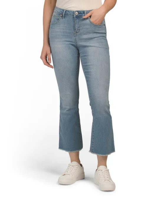 

Джинсы Bootcut из денима с потрепанным краем 1822 Denim, цвет Light/Medium