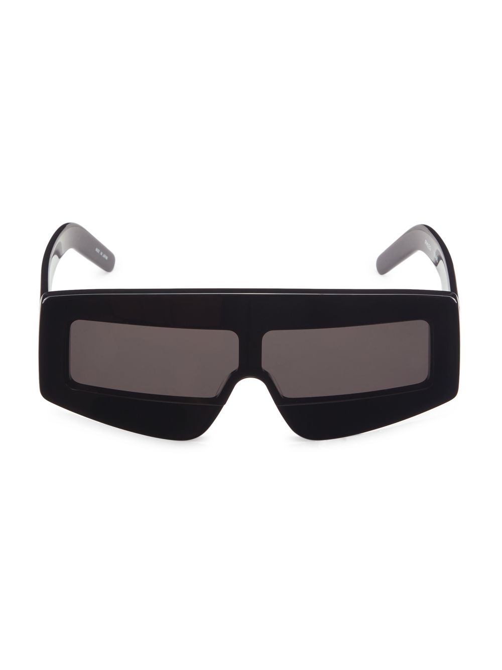 Прямоугольные солнцезащитные очки Phleg Rick Owens, черный