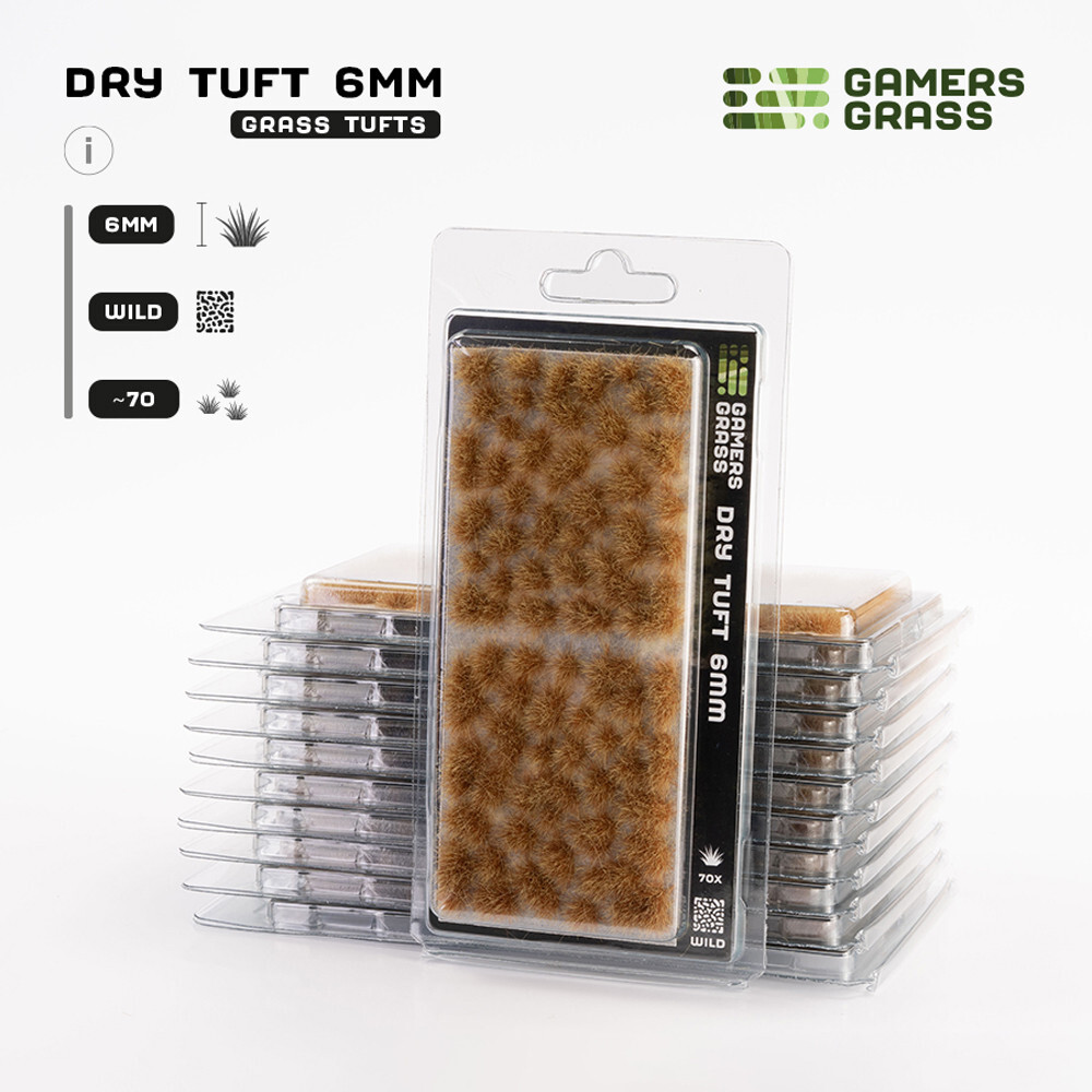 

Аксессуары Gamers Grass Gamers Grass Tufts: Dry Tuft - Wild 6mm