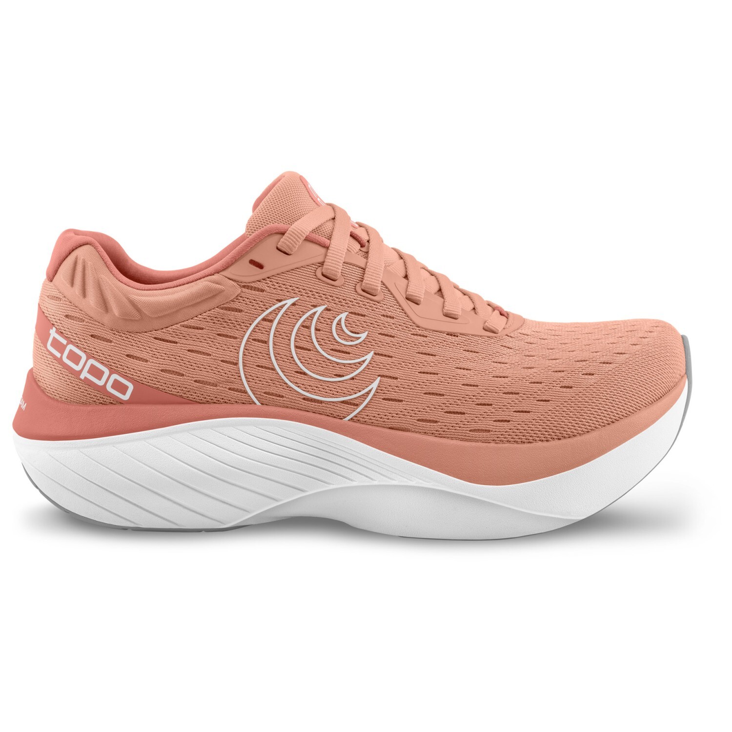 

Кроссовки Topo Athletic Atmos, цвет Dusty Rose/White