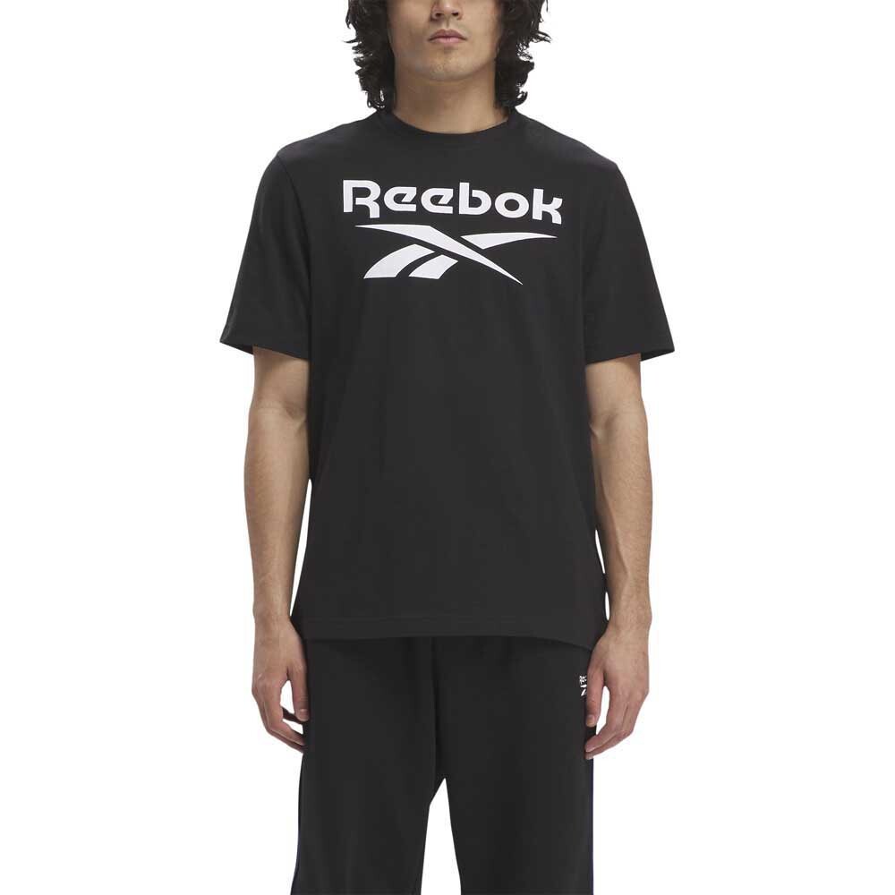 

Футболка с коротким рукавом Reebok Identity Big Logo, черный