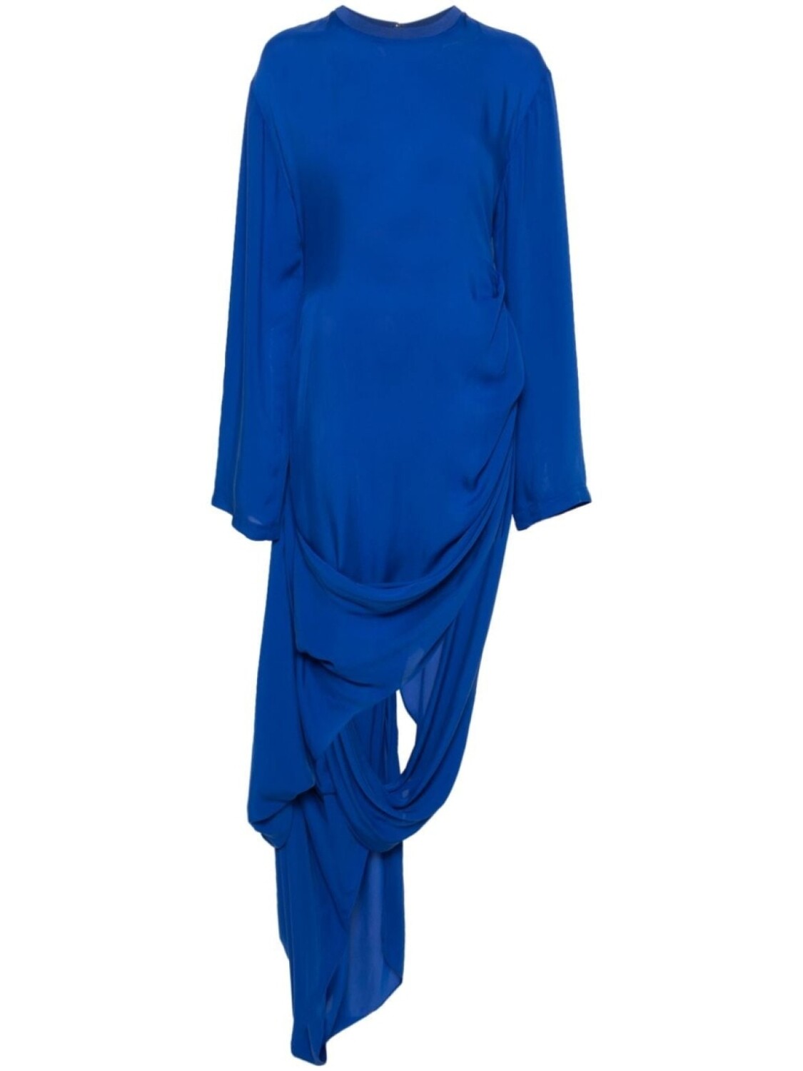 

Acne Studios платье макси асимметричного кроя, синий