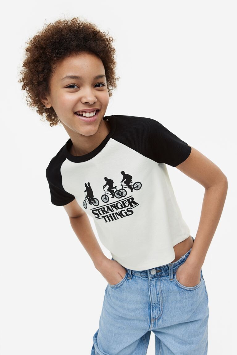 

Футболка с принтом H&M
