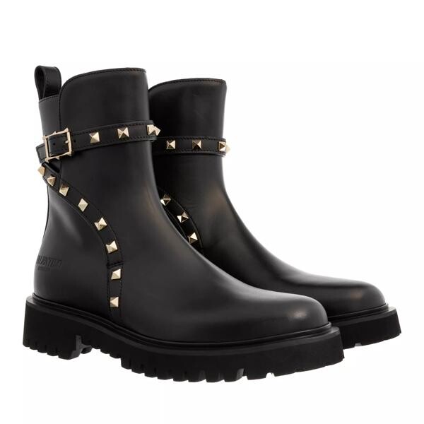 

Ботинки boots Valentino Garavani, черный