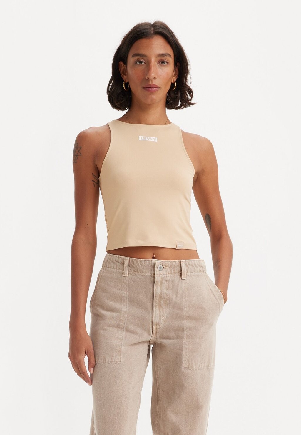 

Топ Graphic Sandoval Tank Levi's, цвет sand