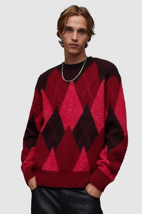 

Шерстяной свитер Harley AllSaints, красный