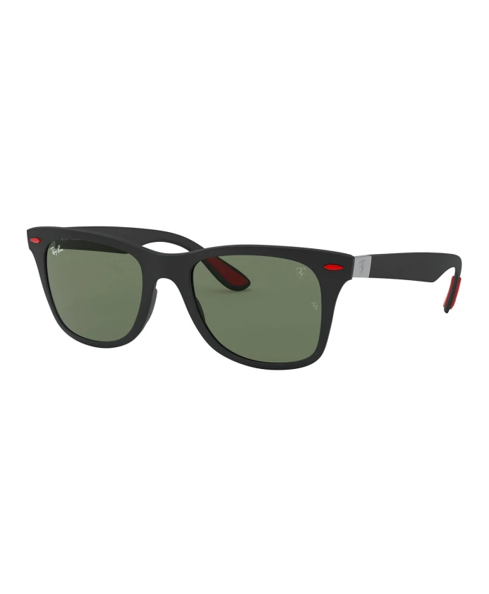 

Солнцезащитные очки Ferrari Wayfarer liteforce Ray-Ban, черный