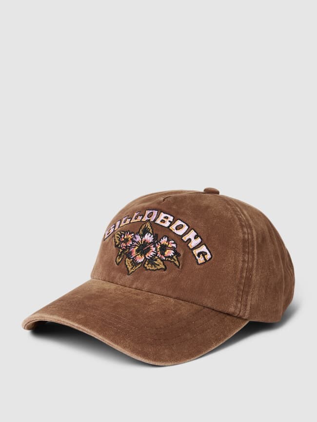 

Бейсболка с пришивной этикеткой, модель "HIBISCUS" Billabong, светло-коричневый