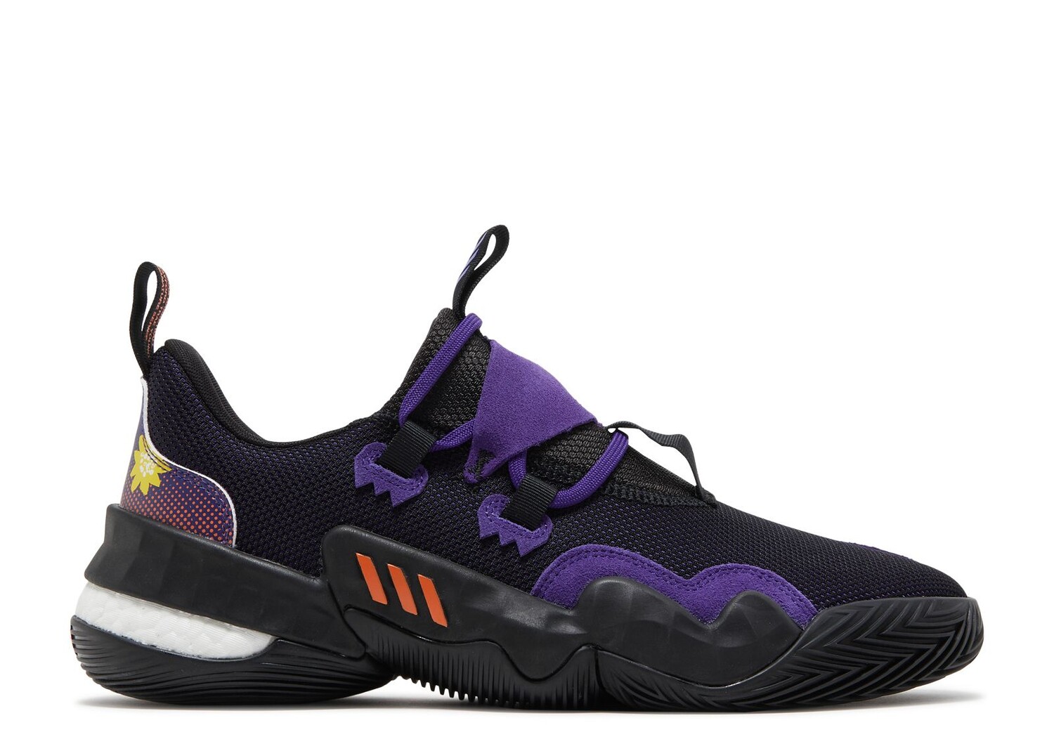 

Кроссовки adidas Trae Young 1 'Black Team College Purple', черный