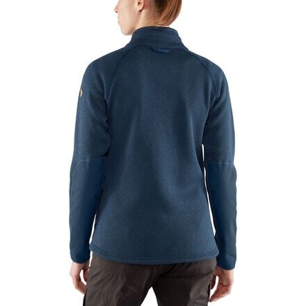 

Флисовая куртка на молнии Ovik - женская Fjallraven, темно-синий