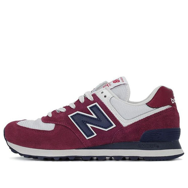 

Кроссовки 574 обувь винно- New Balance, красный