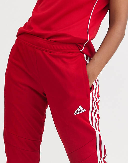 

Красные тренировочные джоггеры adidas Football tiro