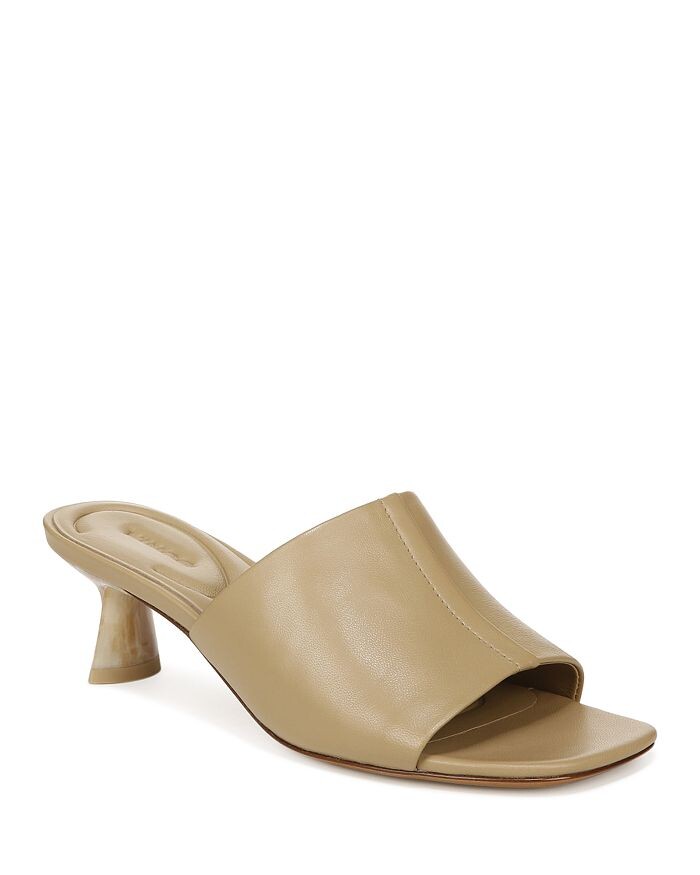 

Женские сандалии Palmar Slip On Slide на высоком каблуке Vince