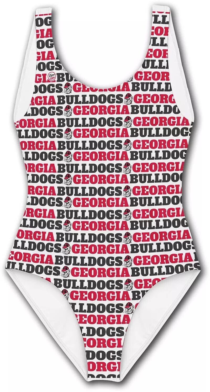 

Женский цельный купальный костюм Dyme Lyfe Georgia Bulldogs