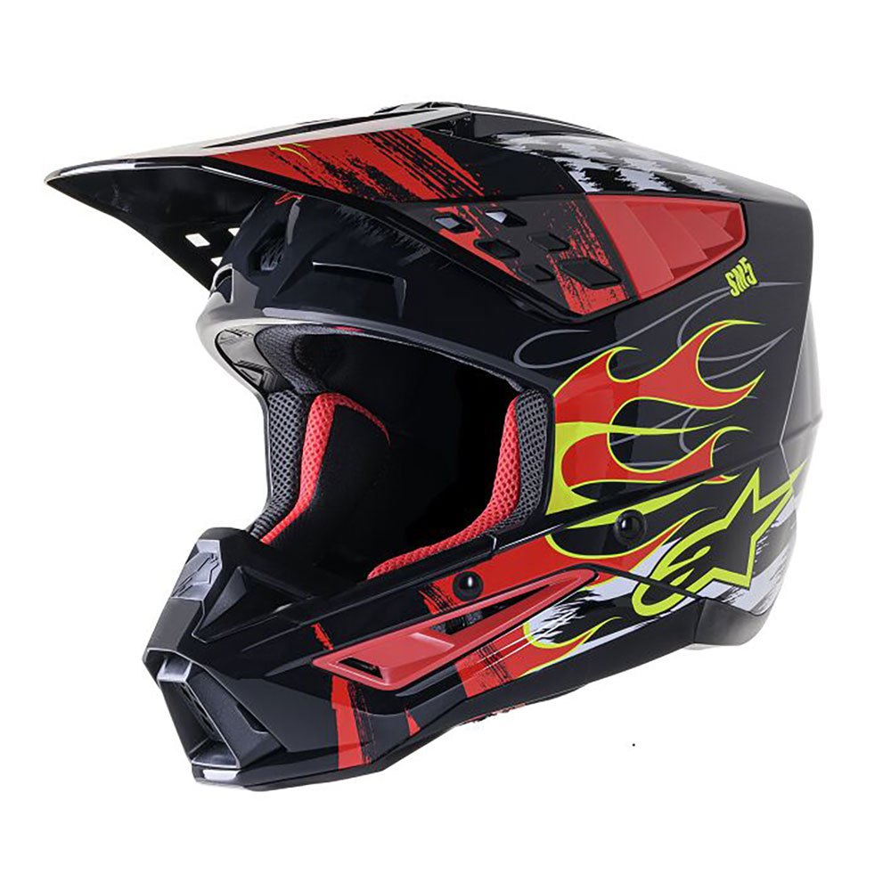 Шлем для мотокросса Alpinestars S-M5 Rash Ece 22.06, разноцветный