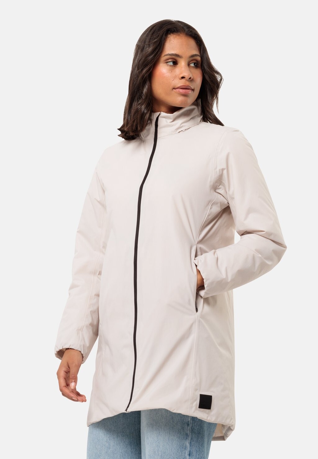 

Куртка дождевик/водоотталкивающая куртка TEXTOR Jack Wolfskin, цвет sea shell