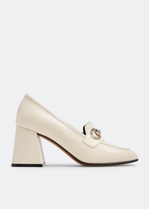 

Туфли Gucci Horsebit, белый