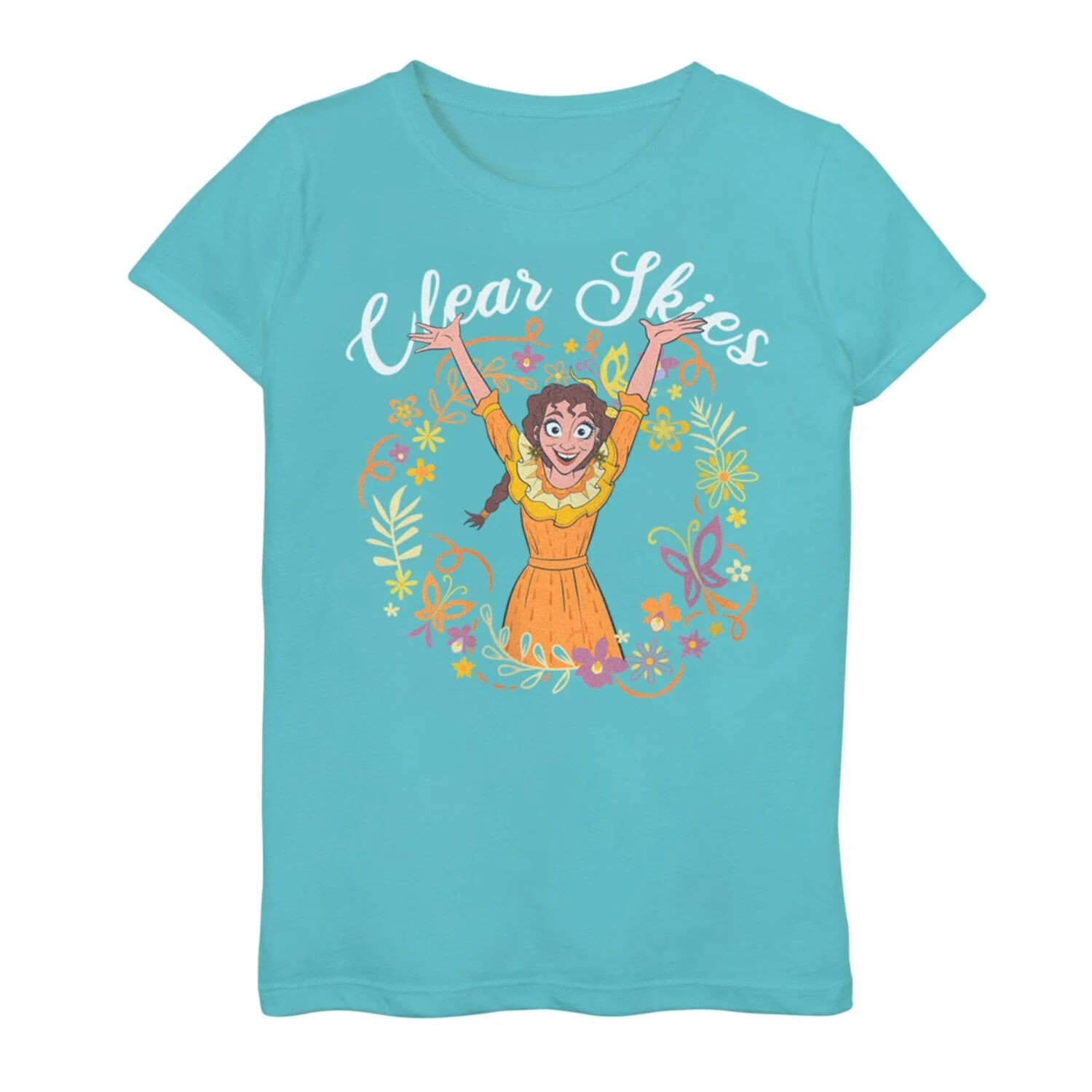 

Футболка с рисунком Disney Encanto Pepa Clear Skies для девочек 7–16 лет Disney