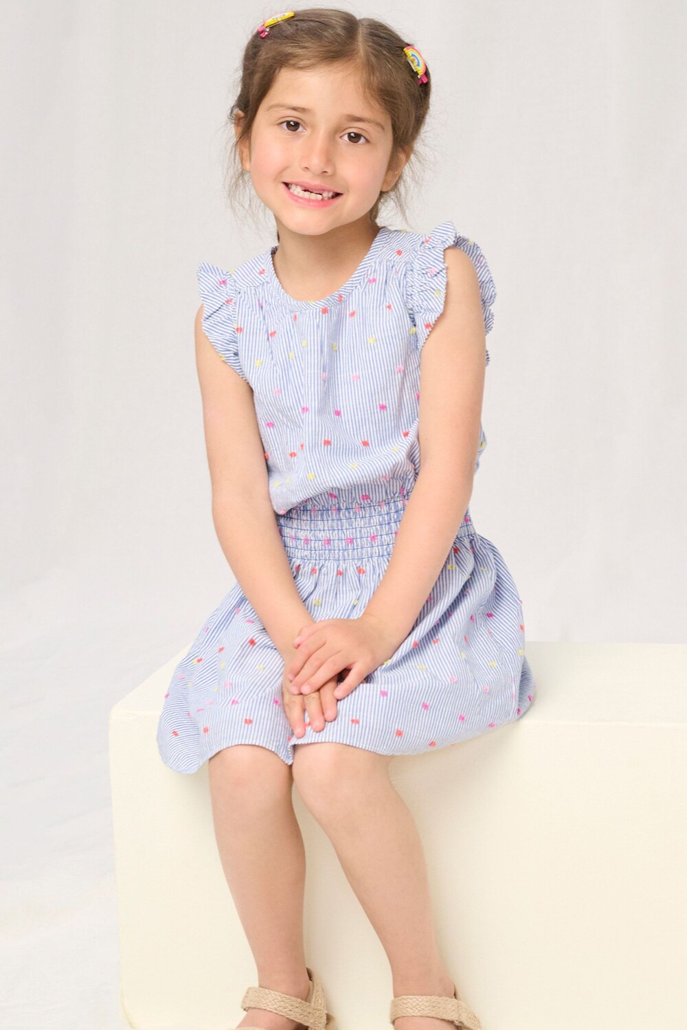 

Синее платье Clip Dot Play Hatley, синий