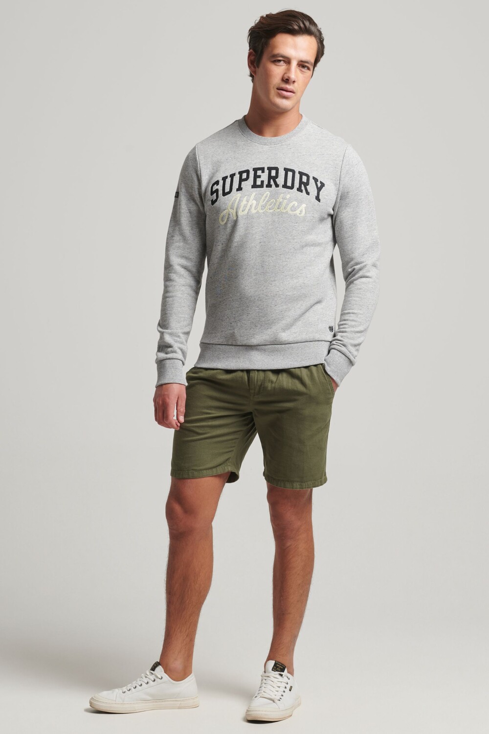 

Толстовка Vintage Gym Athletic Superdry, серый