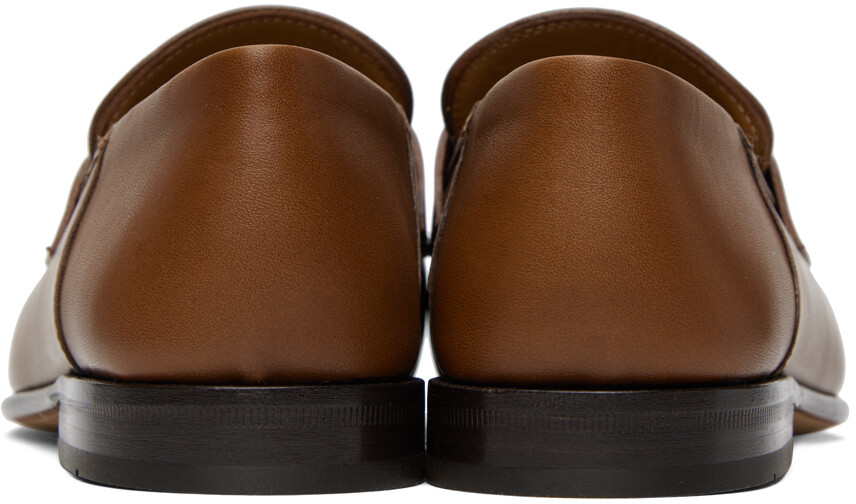 

Коричневые лоферы Gancini Mogensen Ferragamo