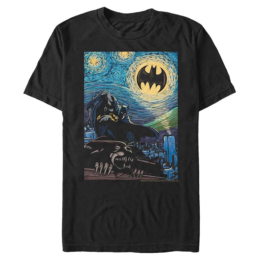

Футболка с коротким рукавом Mad Engine Batman, черный