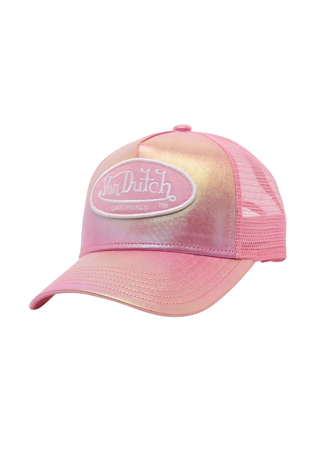 

Бейсболка ADELAIDE Von Dutch, цвет pink metallic
