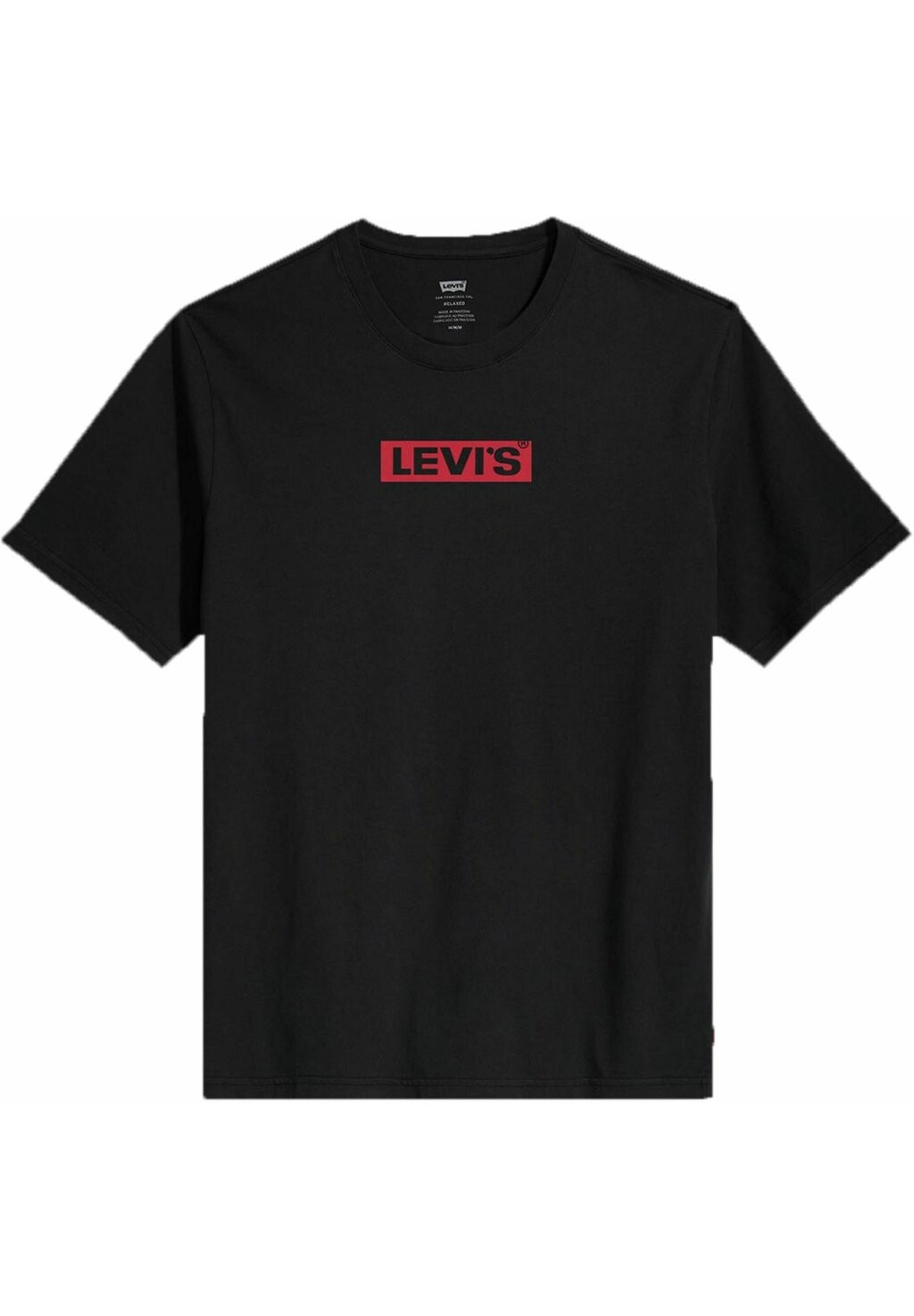 

Футболка с принтом Levi's, черный